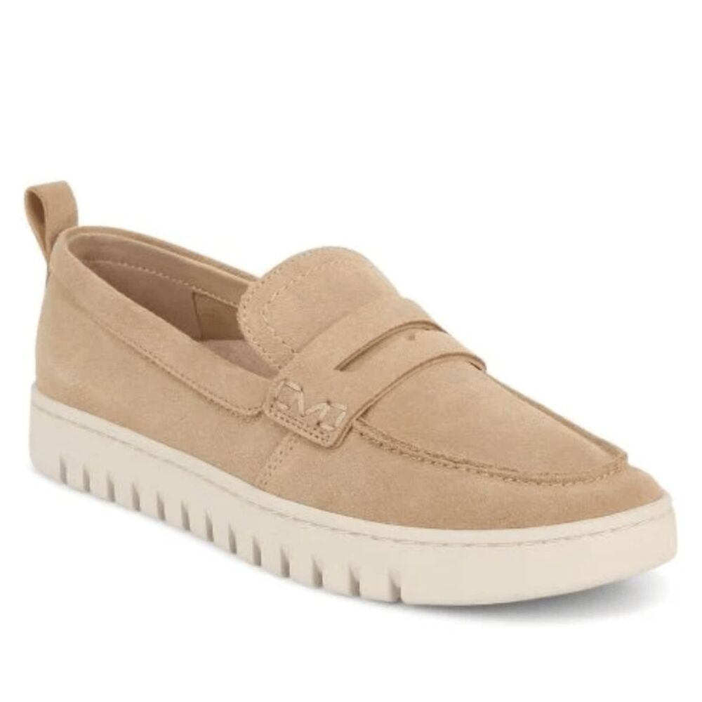 Vionic Journey Uptown Loafer Sand Suede Women's 10 - Picture 2 of 5